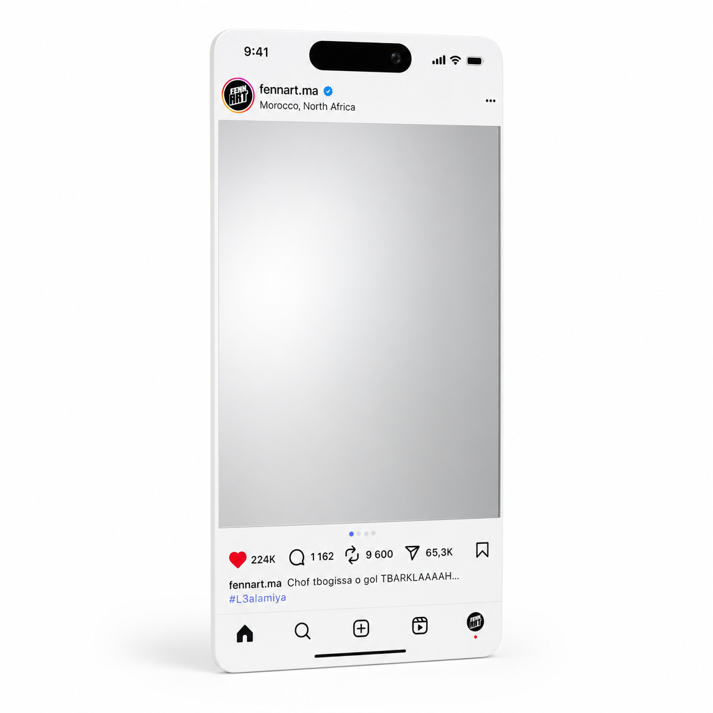 Instagram Post Mirror