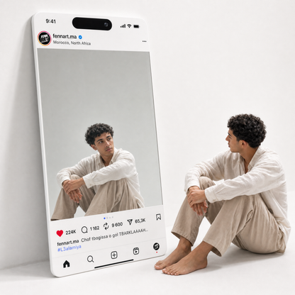 Instagram Post Mirror